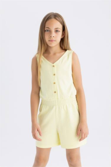 Girl Strappy Jumpsuit