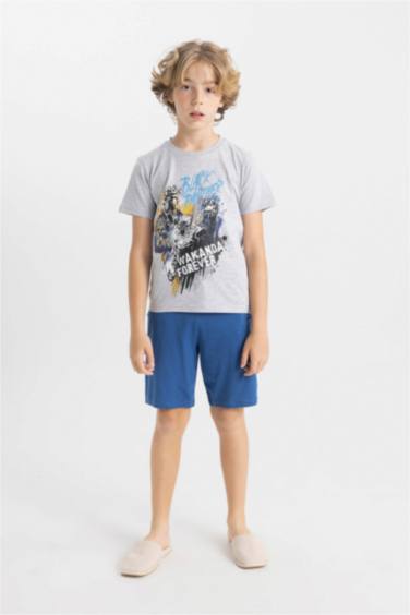 Marvel Pijama Takımı Kısa Kollu Üst Şort Erkek Çocuk