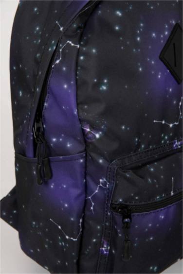 Unisex Çocuk Baskılı Oxford Okul Sırt Çantası