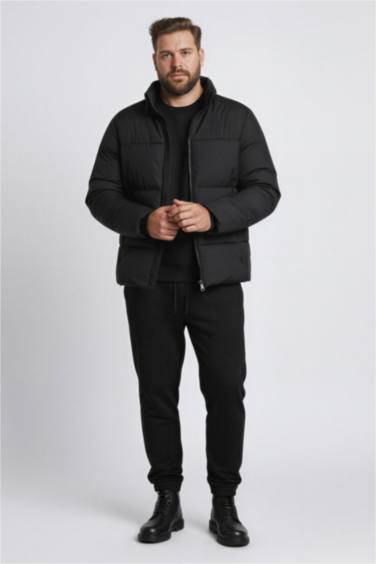 قمصلة نفخ سليم فيت بياخة عالية مبطن مقاوم للماء