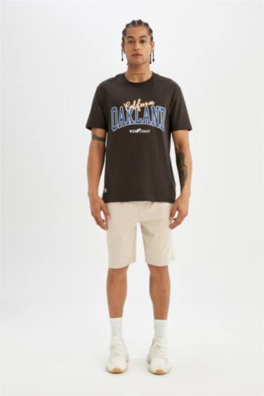 Regular Fit Crew Neck Short Sleeve T-Shirt