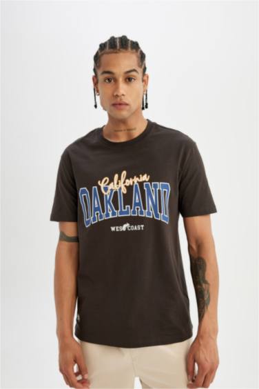 Regular Fit Crew Neck Short Sleeve T-Shirt