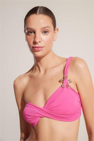 بكيني توب قصة عادية بكتف واحد من Ayje x DeFacto