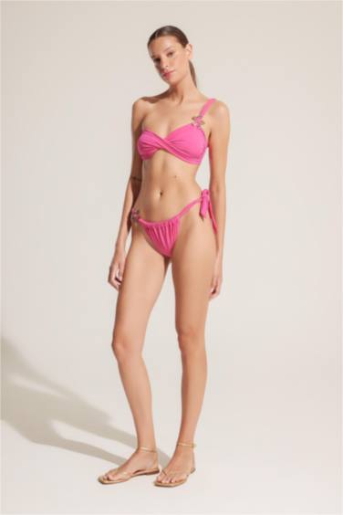 Ayje x DeFacto Buckle Lace-up Bikini Bottom