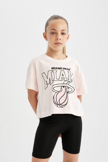 Girl NBA Miami Heat Short Sleeve T-Shirt