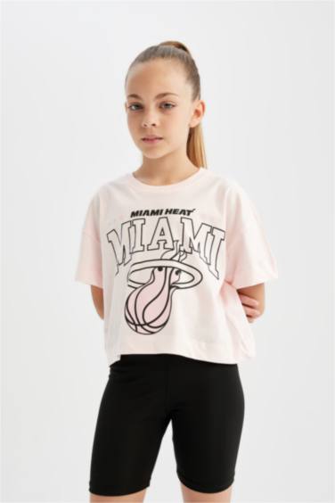 Girl NBA Miami Heat Short Sleeve T-Shirt