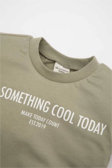 Baby Boy Printed T-Shirt Shorts 2 Piece Set