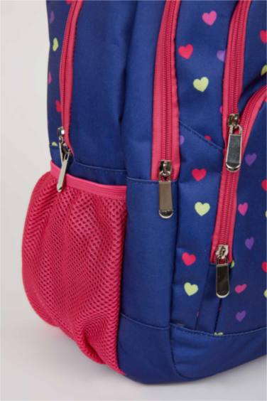 Kız Çocuk Baskılı Okul Sırt Çantası