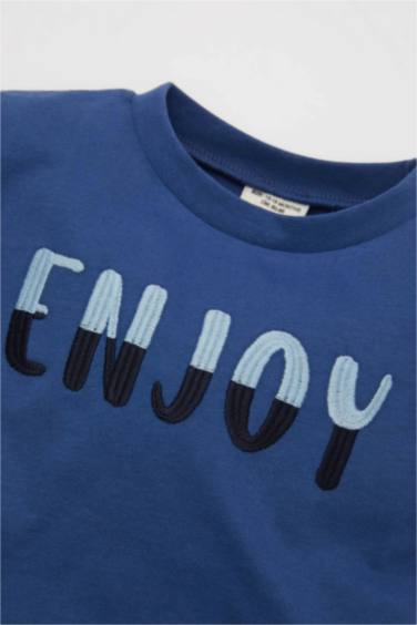 Baby Boy Printed Short Sleeve T-Shirt