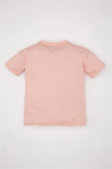 تيشيرت نص كم ولادي قصة عادية بطبعة صبار