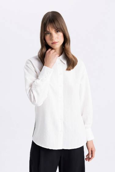 Relax Fit Long Sleeve Tunic