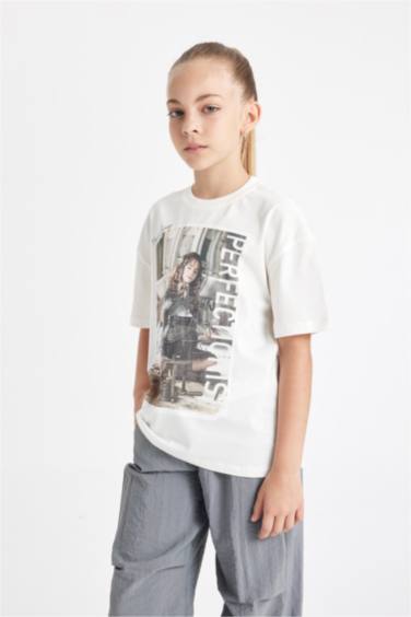 Girl Harry Potter Oversize Fit Short Sleeve T-Shirt