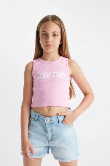 Girl Barbie Crop Top