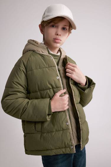 Jacket à capuche imperméable pour Garçon