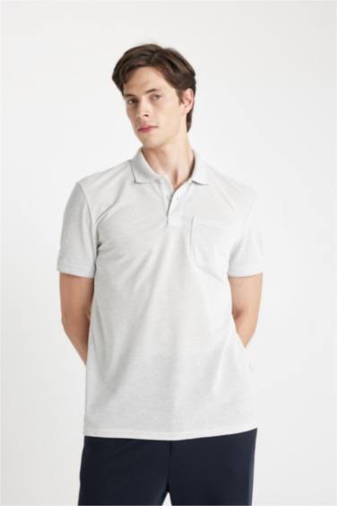 New Regular Fit Short Sleeve Polo T-Shirt