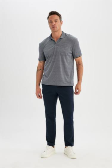 تيشيرت بولو نص كم قصة عادية