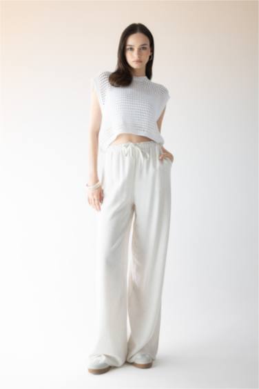 жолақ кең аяқ зығыр қоспасы Шалбар