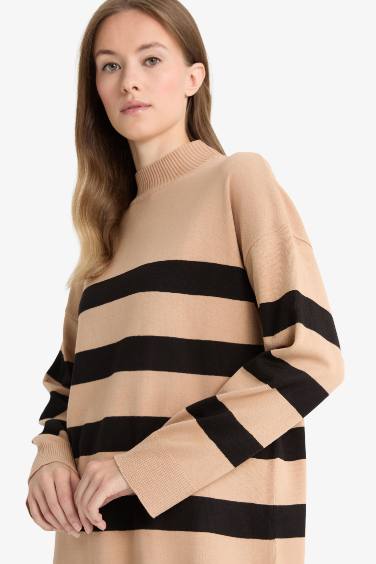 Regular Fit Knitwear Crew Neck Tunic