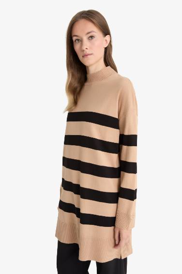 Regular Fit Knitwear Crew Neck Tunic