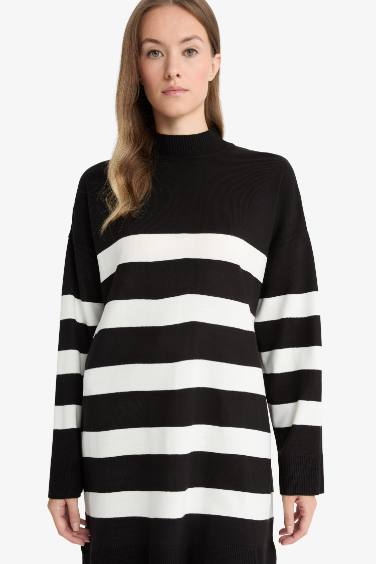 Regular Fit Knitwear Crew Neck Tunic