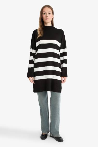 Regular Fit Knitwear Crew Neck Tunic