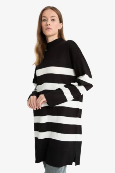 Regular Fit Knitwear Crew Neck Tunic