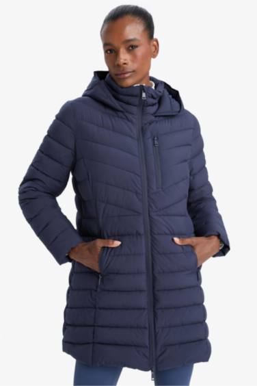 Manteau Doudoune à capuche imperméable Coupe régulière de DeFactoFit