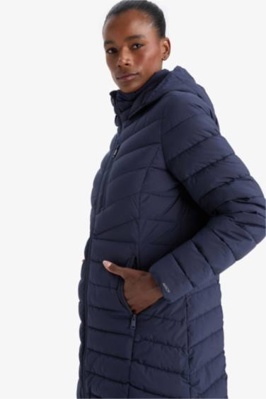 Manteau Doudoune à capuche imperméable Coupe régulière de DeFactoFit