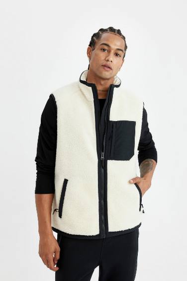 DeFactoFit Regular Fit Welsoft Plush Vest