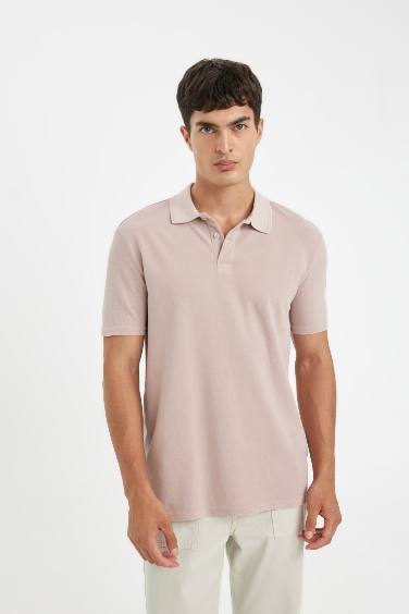 New Regular Fit Pique Polo T-Shirt