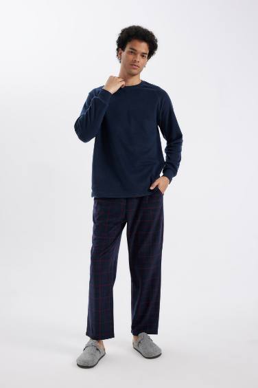 Regular Fit Long Sleeve 2 Piece Polar Fleece Set