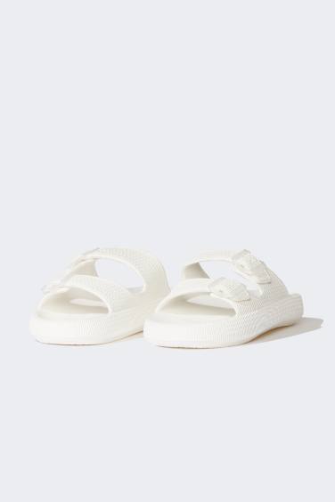 Woman Flat Sole Slip On Eva Slippers