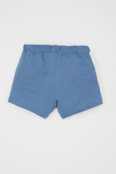 Baby Boy Regular Fit Color Block Shorts