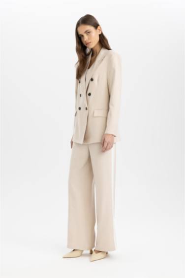 Брюки Wide Leg с высокой талией с карманами