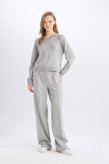 Брюки Wide Leg с высокой талией