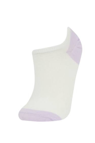 Kadın Görünmez 3'lü Pamuklu Sneaker Çorap