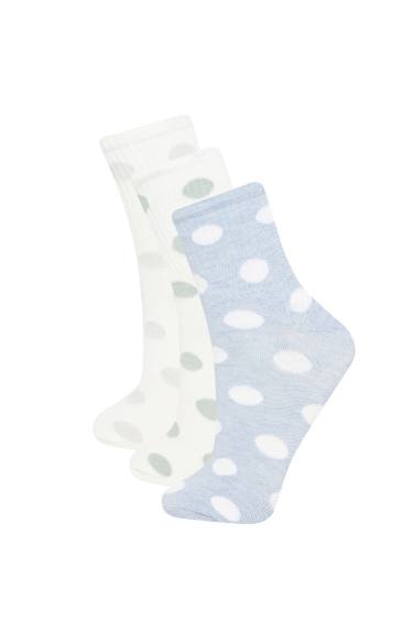 Chaussettes Coton pour Femme - 3 Paires