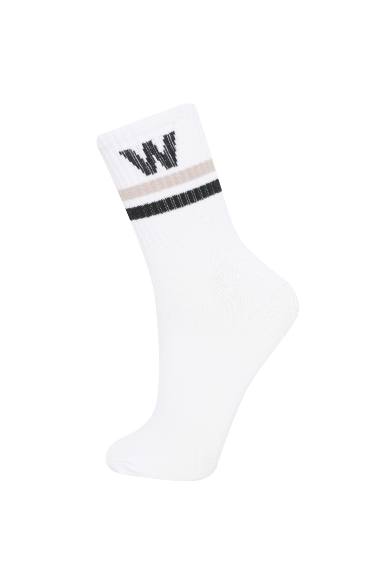 Woman 3 Piece Cotton Long Socks