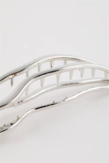 كلبس شعر حريمي فضي