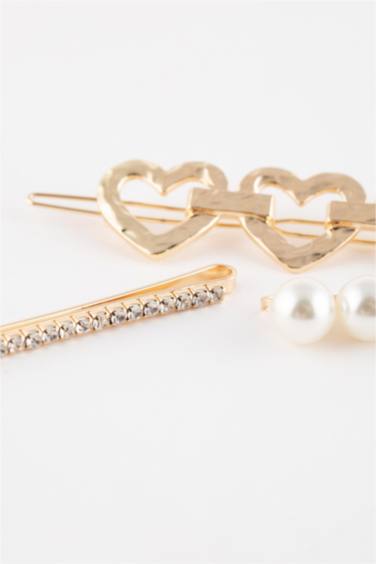 Woman 3 Piece Gold Buckle Set