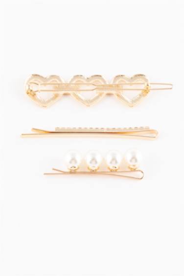 Woman 3 Piece Gold Buckle Set