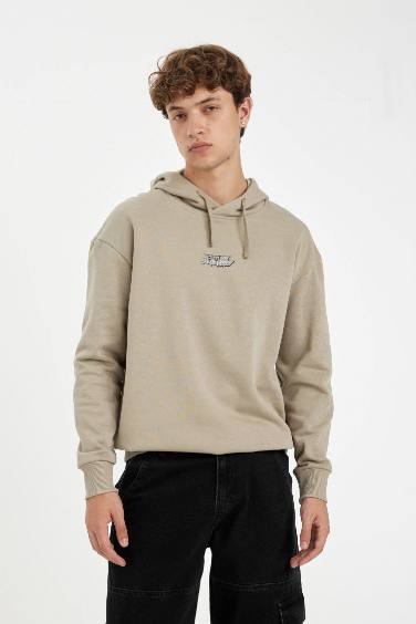 Marvel Avengers Лицензиялық бокси фит үлкен бас киімді Свитер