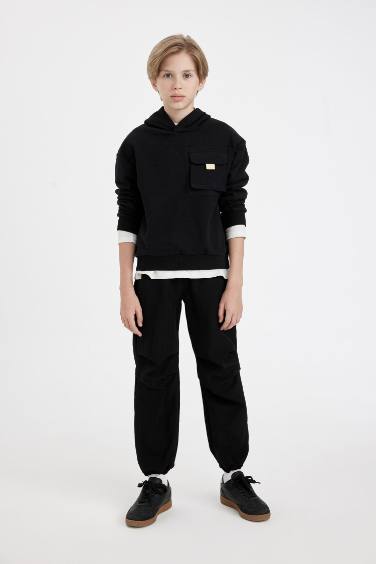 Boy Parachute Jogger Pants