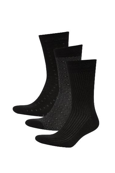 Man Seamless 3 Piece Bamboo Long Socks