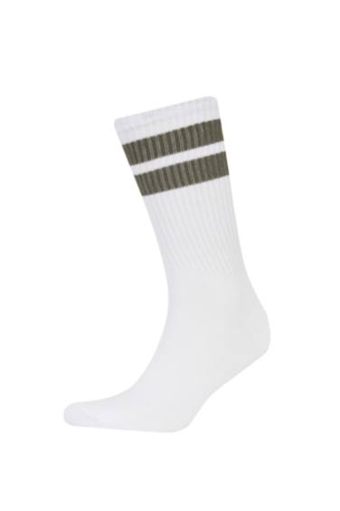 Lot de 5 paires de chaussettes longues en coton pour homme