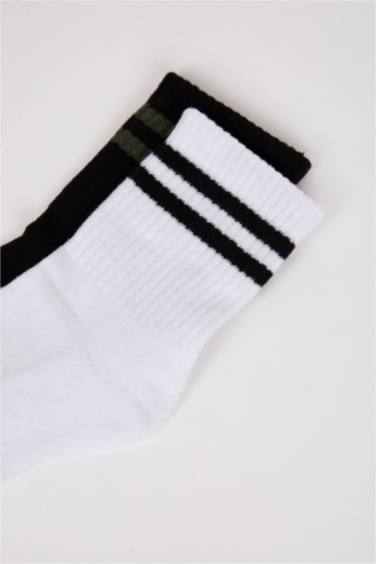 Ерлерге мақта 2 терри спорттық шұлықтар