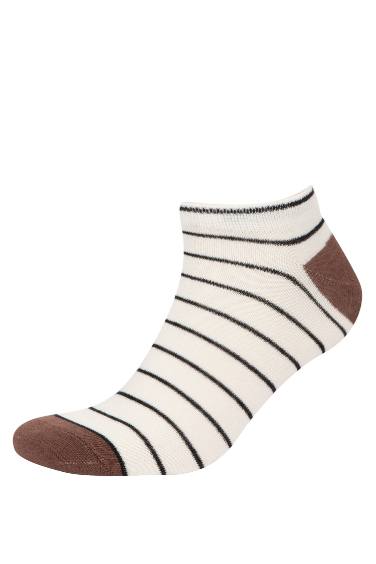 Lot de 5 Chaussettes Courtes en Coton pour Homme