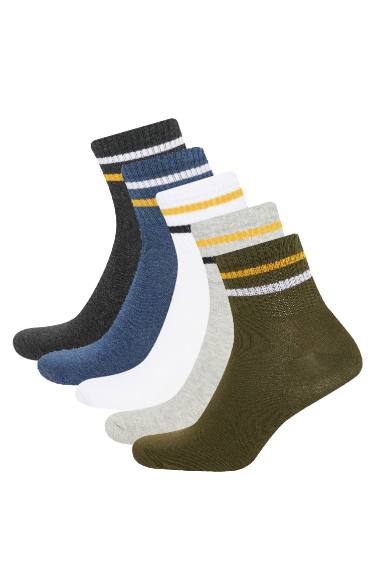 Man 5 Piece Short Socks