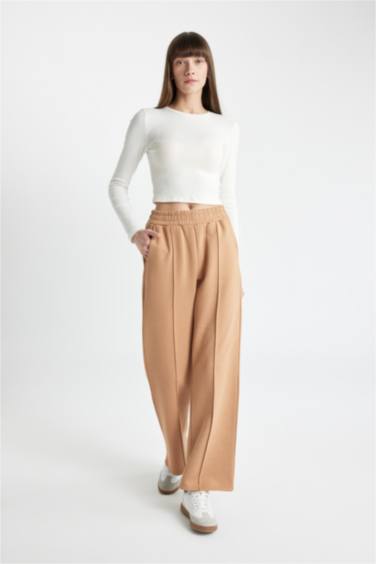 Брюки Wide Leg с карманами