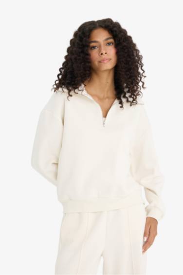 Regular Fit Long Sleeve Sweatshirt